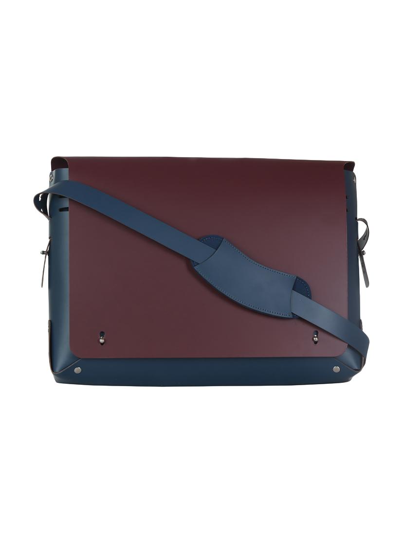 maroon leather regular sling bag - 14657212 - Zoom Image - 1