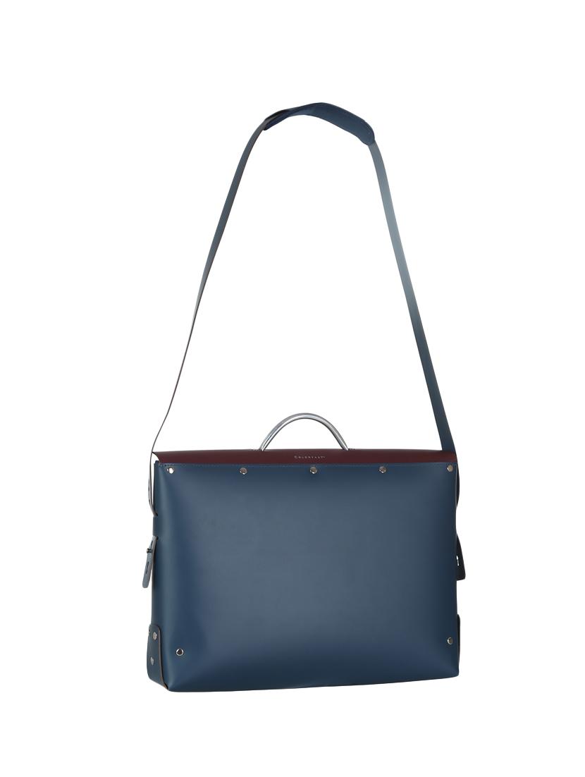 maroon leather regular sling bag - 14657212 - Zoom Image - 2