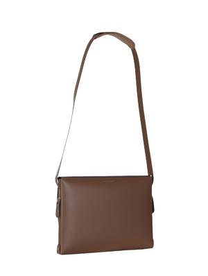 brown leather regular sling bag - 14657238 - Standard Image - 2