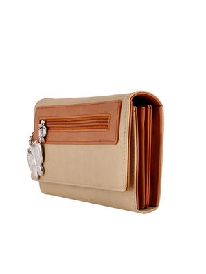 beige leatherette wallet - 14662480 - Standard Image - 4