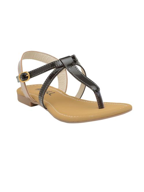 black ankle strap sandal - 14663761 - Standard Image - 1