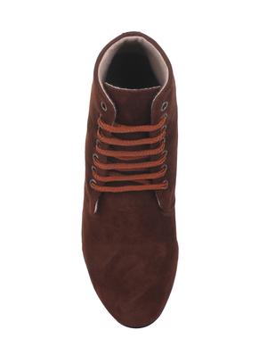 brown lace-up ankle boot - 14664835 - Standard Image - 4