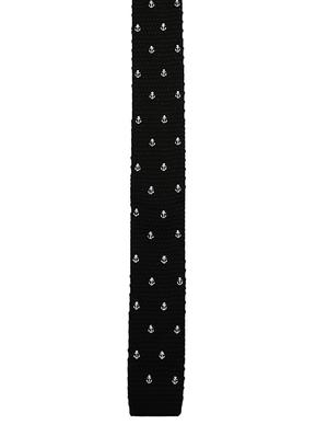 black polyester tie - 14665257 - Standard Image - 2