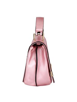 pink leatherette regular sling bag - 14665654 - Standard Image - 4