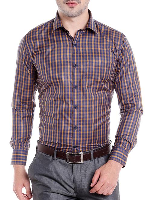 multi colored checkered casual shirt - 14666436 - Standard Image - 1