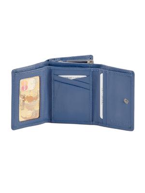 blue leather wallet - 14666969 - Standard Image - 3