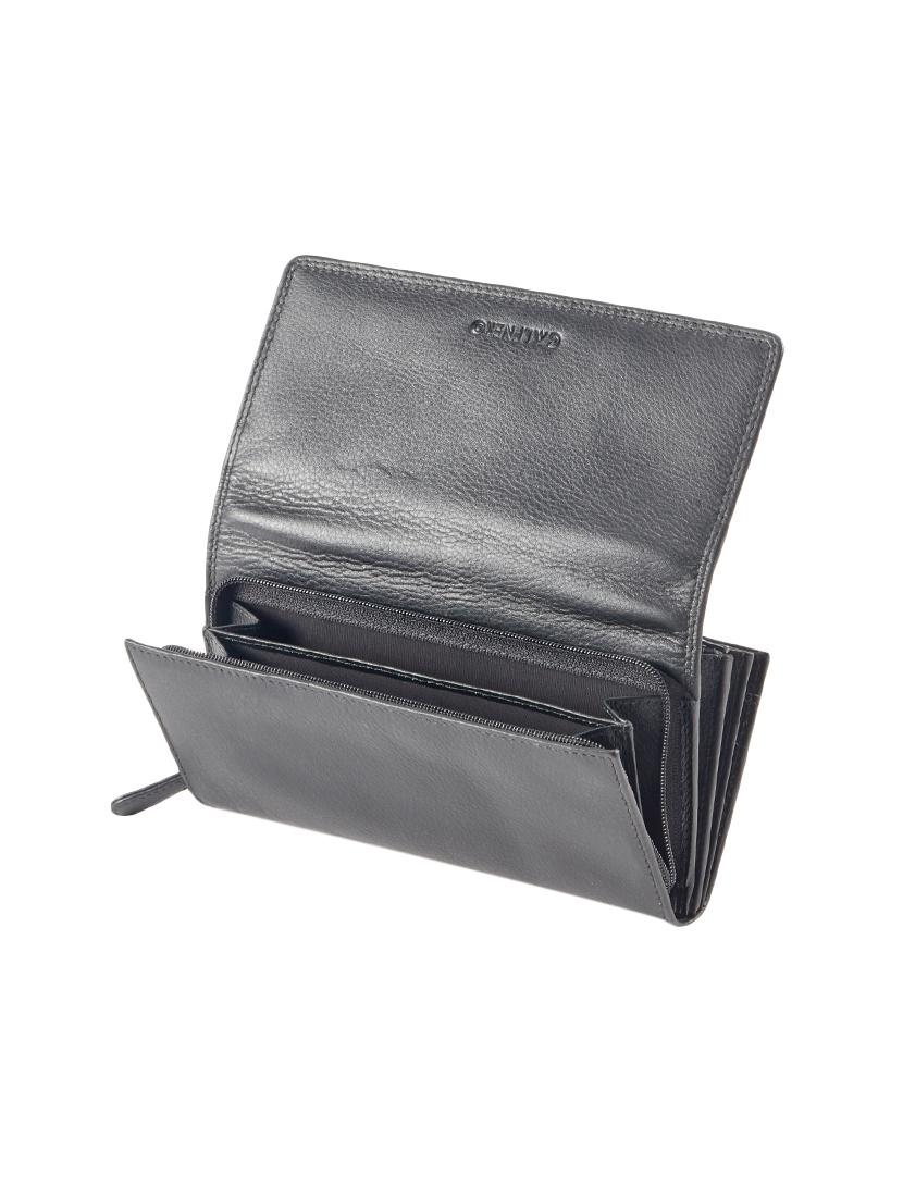 black leather wallet - 14666991 - Zoom Image - 5