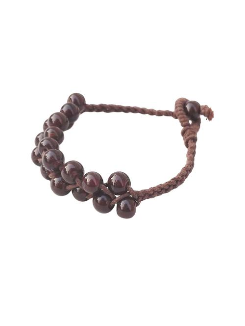 brown cotton bracelet - 14667438 - Standard Image - 1