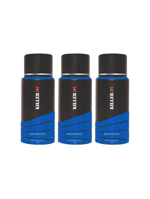 Killer Sensual Deodorant Spray 150ML (PACK OF 3) - 14668984 - Standard Image - 1