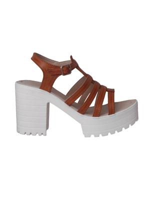 tan ankle strap sandal - 14669073 - Standard Image - 2