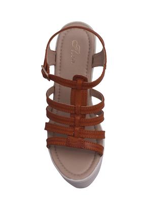 tan ankle strap sandal - 14669073 - Standard Image - 3