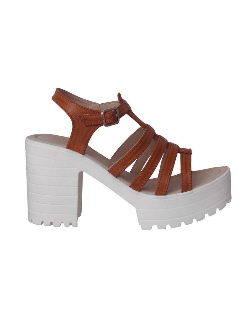 tan ankle strap sandal - 14669073 - Zoom Image - 2