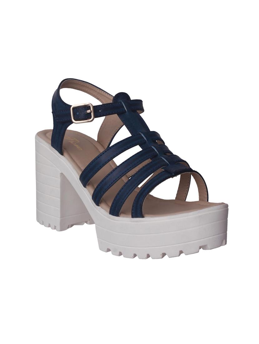 blue ankle strap sandal - 14669074 - Zoom Image - 1