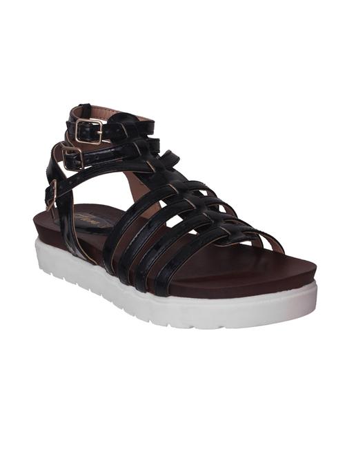 black platforms sandal - 14669078 - Standard Image - 1