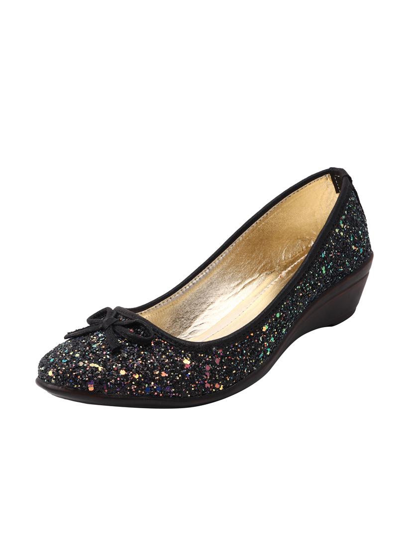 tryfeet golden casual slip on round toe wedges for women - 14669532 - Zoom Image - 2