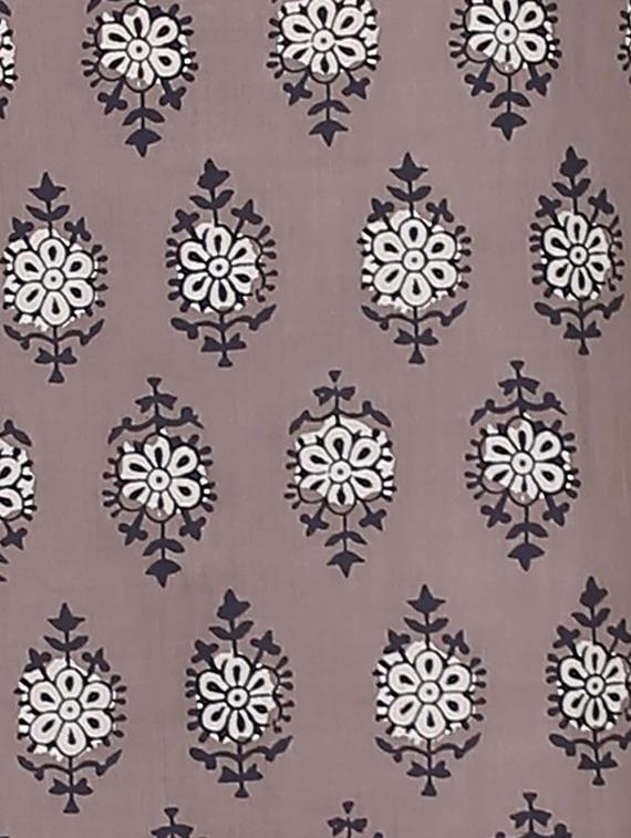 aida grey cotton printed dress - 14670916 - Zoom Image - 4