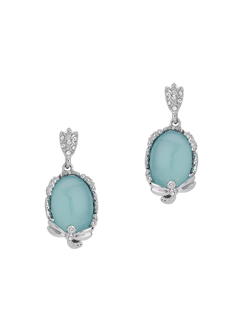 silver silver plated drop earrings - 14671620 - Zoom Image - 1