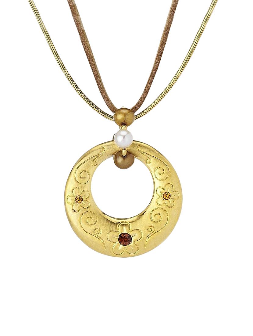 gold plated chain necklace - 14671632 - Zoom Image - 1