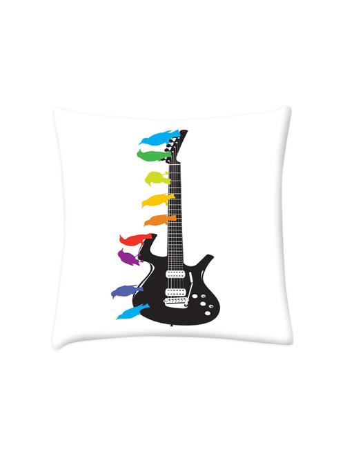 electronic bird movement digitally printed cushion cover 16 x 16 inch - 14673487 - Standard Image - 1