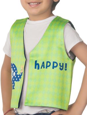 multi colored cotton blend waistcoat - 14674698 - Standard Image - 5