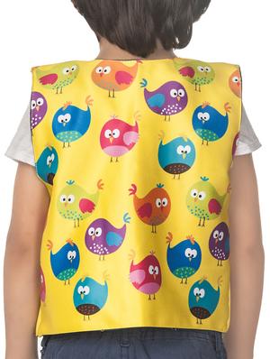 yellow cotton blend waistcoat - 14674701 - Standard Image - 6