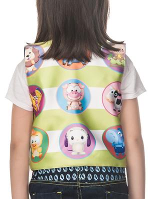 multi colored cotton blend waistcoat - 14674708 - Standard Image - 3