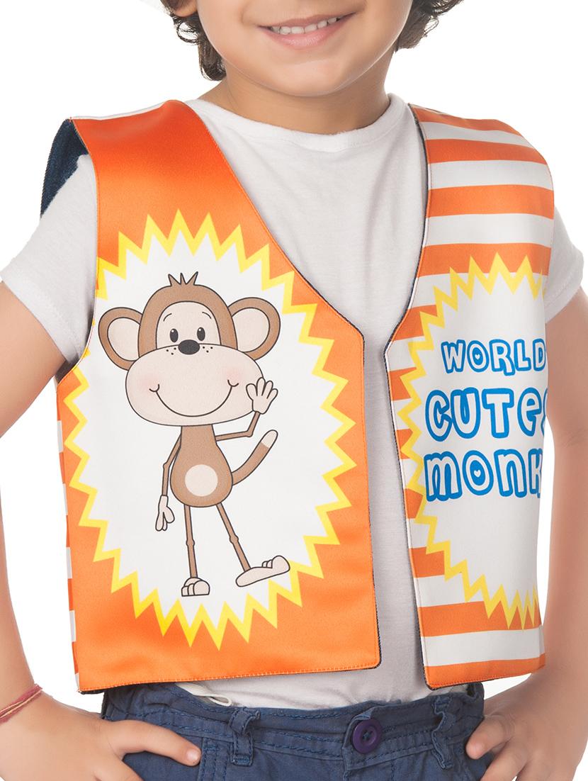 orange cotton blend waistcoat - 14674711 - Zoom Image - 1