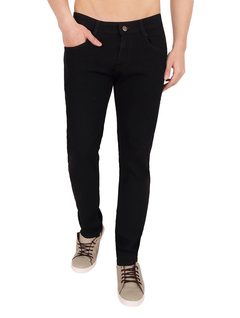 black denim plain jeans - 14675297 - Zoom Image - 1