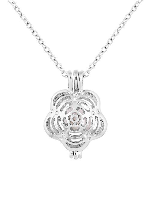 silver metal pendant - 14675799 - Standard Image - 1