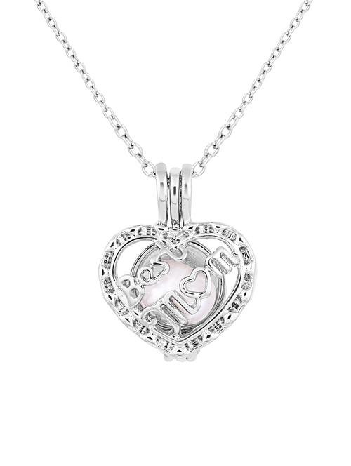silver metal pendant - 14675801 - Standard Image - 1
