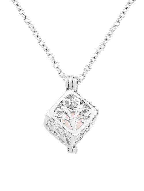 silver metal pendant - 14675820 - Standard Image - 1