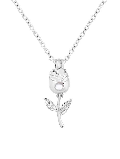 silver metal pendant - 14675821 - Standard Image - 1