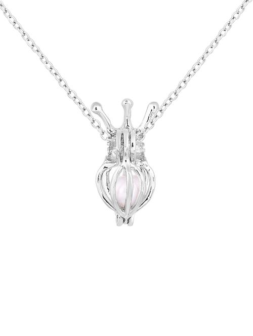 silver metal pendant - 14675828 - Standard Image - 1