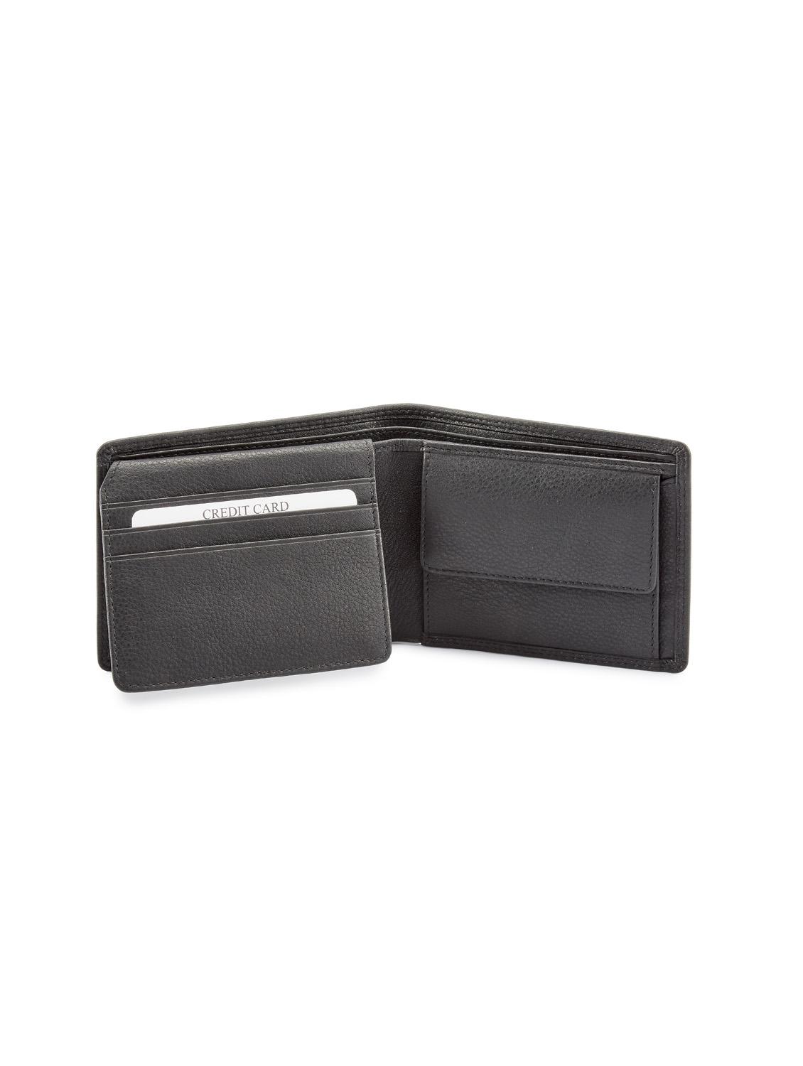 black leather wallet - 14675857 - Zoom Image - 3