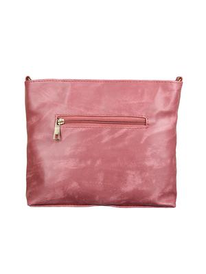 pink leatherette regular sling bag - 14676521 - Standard Image - 2