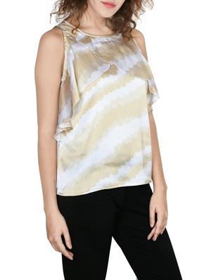 white sleeveless top - 14676903 - Standard Image - 2