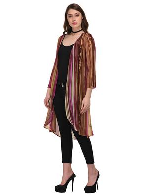 multi colored printed shrug - 14677884 - Standard Image - 2