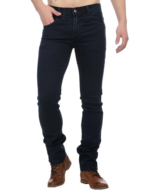 blue denim plain jeans - 14679356 - Standard Image - 1