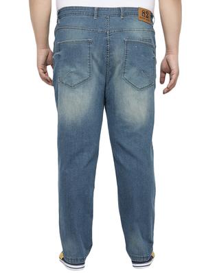 blue cotton plain jeans - 14679998 - Standard Image - 3