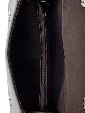 grey leatherette sling bag - 14680709 - Standard Image - 3