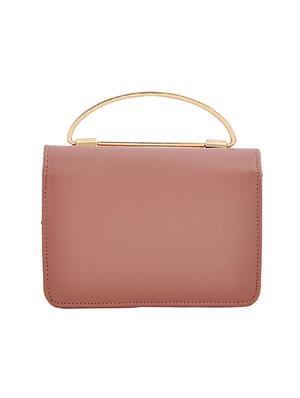 pink leatherette sling bag - 14680710 - Standard Image - 2