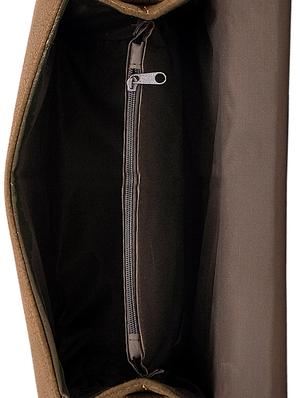 brown leatherette handbag - 14680725 - Standard Image - 3