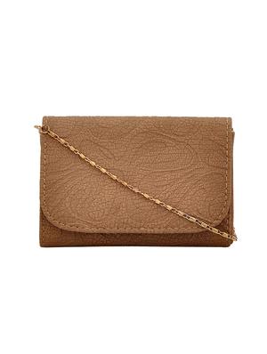 brown leatherette handbag - 14680725 - Standard Image - 5
