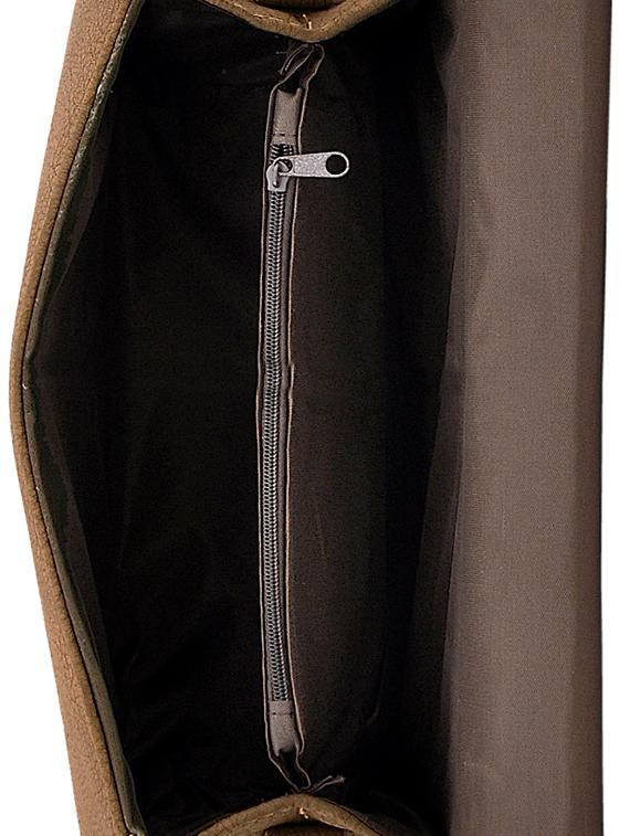brown leatherette handbag - 14680725 - Zoom Image - 3