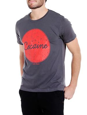 grey cotton t-shirt - 14681326 - Standard Image - 2