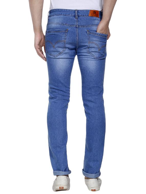 light blue denim washed jeans - 14693612 - Zoom Image - 3