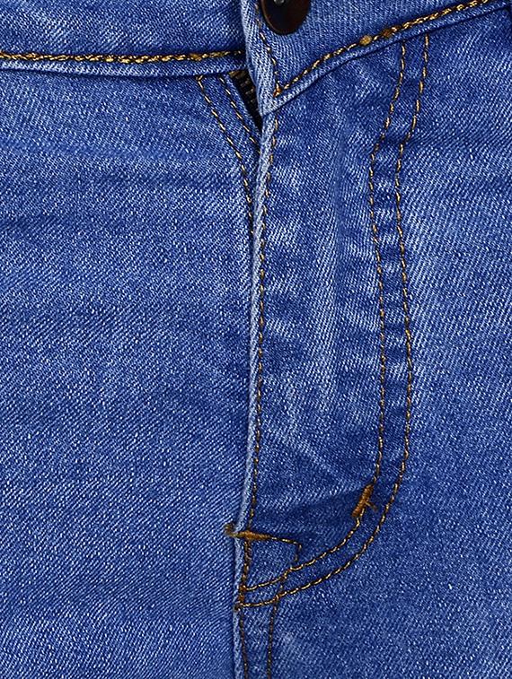light blue denim washed jeans - 14693612 - Zoom Image - 5