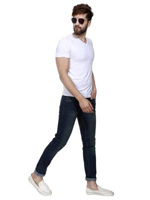 green denim light washed jeans - 14693624 - Standard Image - 4