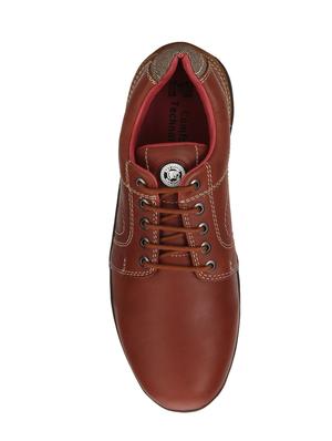 red chief brown leather lace up shoes - 14698253 - Standard Image - 4