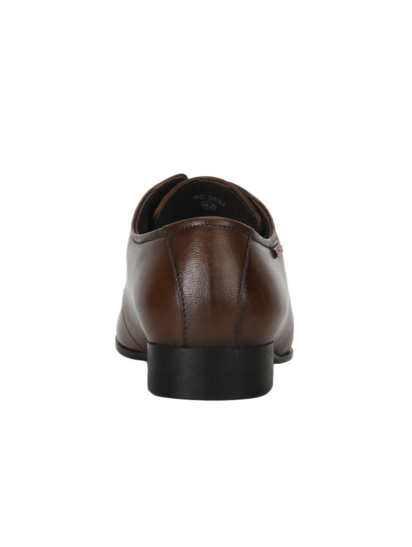 red chief tan leather formal derbys - 14698313 - Zoom Image - 3